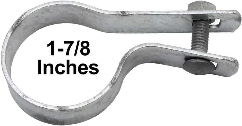 1-7/8" Tension Band for Chain Link Fence - Galvanized Steel - 30 Pack