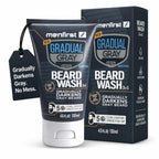 3-in-1 Gradual Gray Beard Wash Shampoo for Men