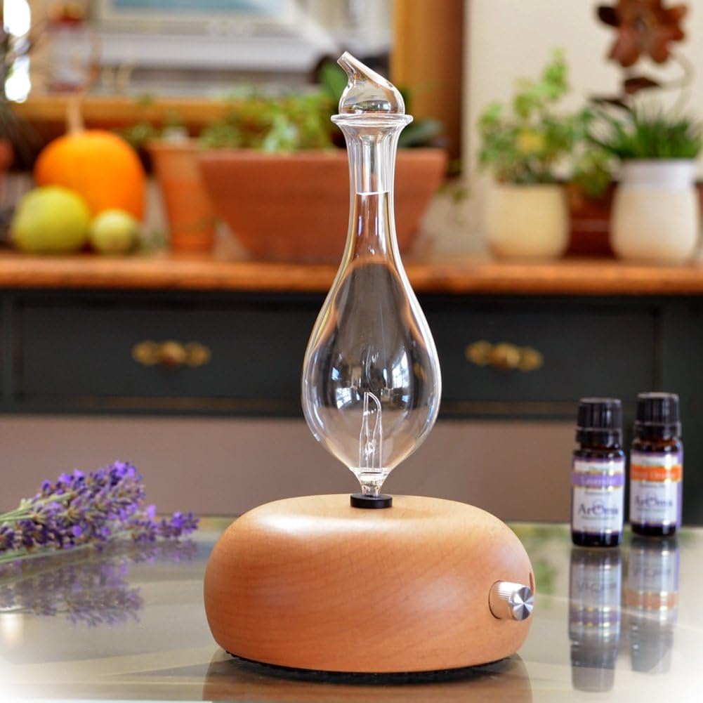 Nebulizer Diffuser for Bedroom and with Glass Reservoir