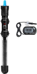 Aquarium Heater, 200W Fish Tank Heater, Adjustable Submersible Water Thermostat with Digital Thermometer