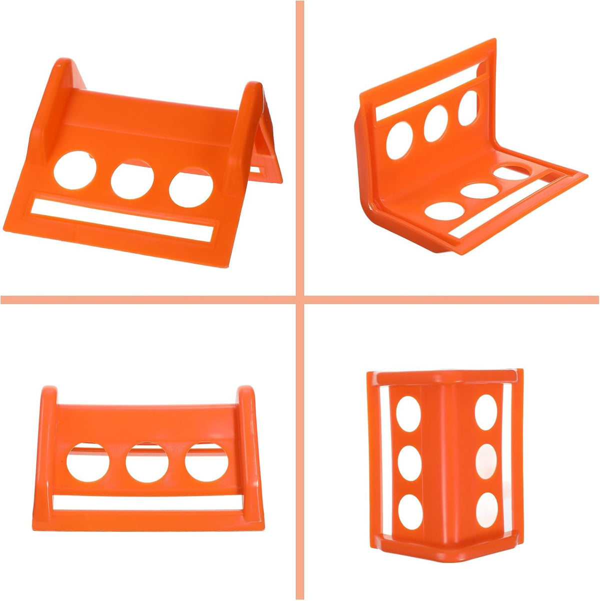 20 Packs Flatbed Edge Protectors, Corner Protectors, Cargo Loads, Tie Down Protector for 4 Inch Straps, Protects