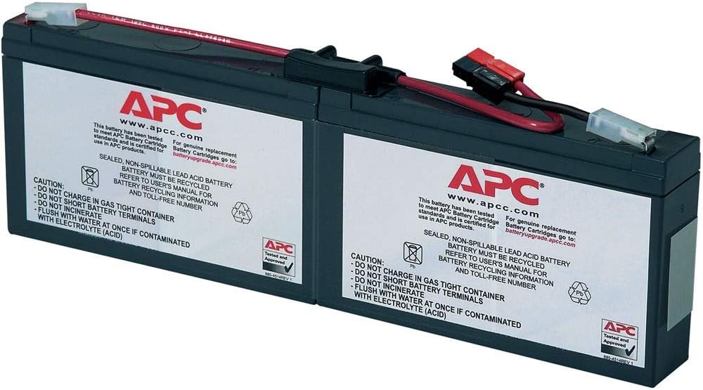 APC UPS Battery Replacement, RBC18 Smart-UPS Models SC250RM1U, SC450RM1U and Select Others