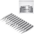 900M Soldering Iron Tips 12 Pcs, Replacement Solder Tips Compatible with HAKKO, Atten, Quick, Aoyue, Vastar, Ryobi