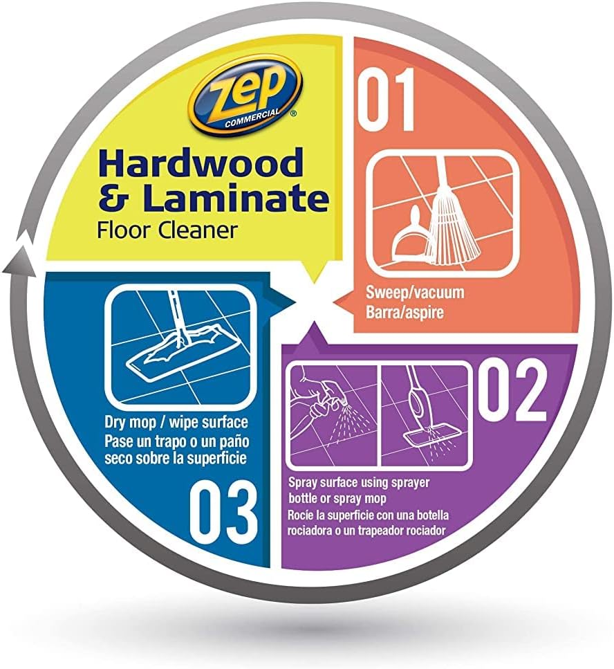 Ready-to-Use Hardwood and Laminate Floor Cleaner, Clear