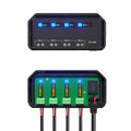12v Fuse Block, Motorcycle Fuse Box 20A Low Profile Terminal Block | Low Profile Terminal Block Holder w/LED