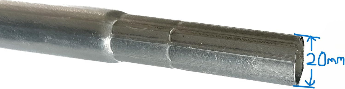 3/4" Metal conduit Connectors Straight Push-In 3-Pack