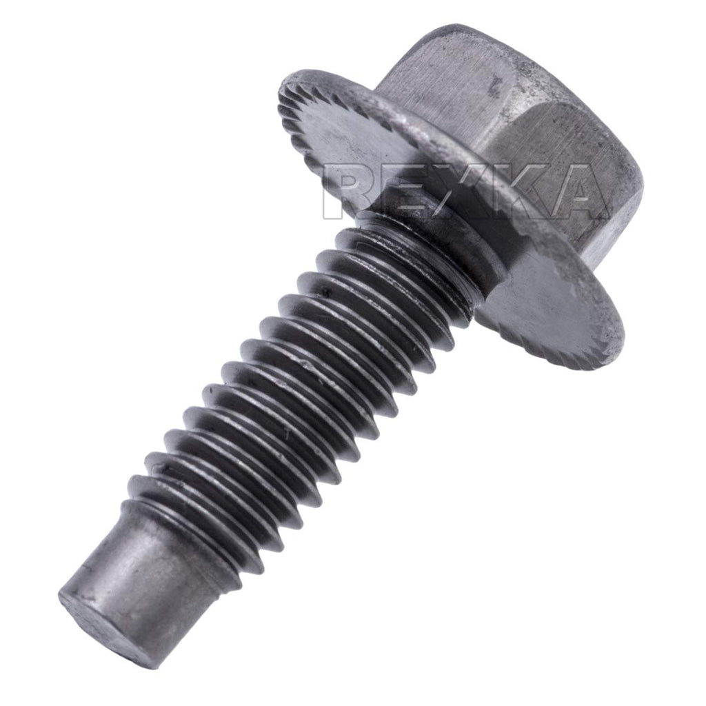 Rexka 15pcs 5/16"-18 X 1 Hex Washer Head Spin Lock Body Bolts