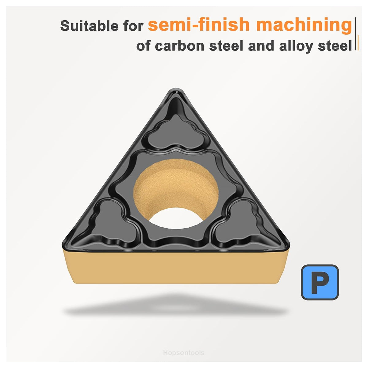 TCMT21.51(TCMT110204) Turning Insert for Steel Semi-Finish Tools 10pcs