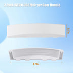 2 Pack Dryer Door Handle Replacement for GE Stackable Dryer GUD27ESSMWW