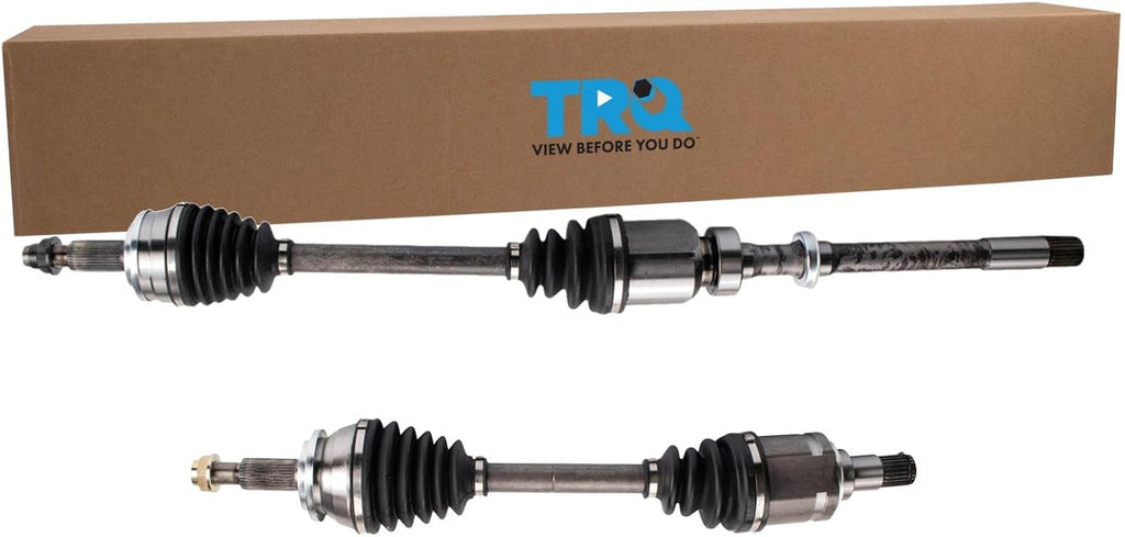 TRQ Front Driver and Passenger Side CV Axle Assembly Set 2 Piece