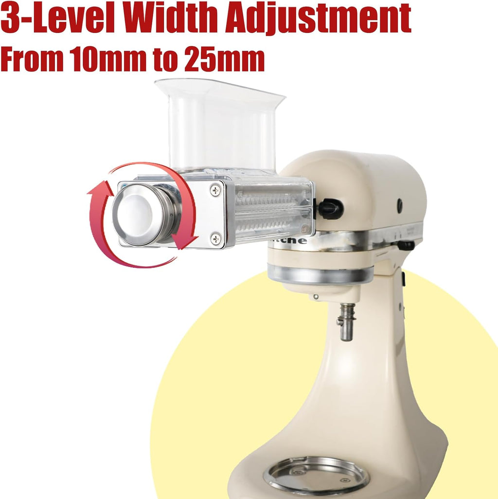 Stainless Steel 3 Adjust Meat Tenderizer Attachment for KitchenAid Mixer