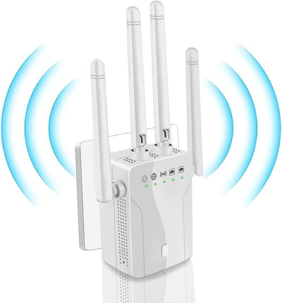 WiFi Extender Signal Booster 2026 Internet Repeater for Home Long Range Covers Up 8470 Sq. Ft. for Apartment Basement