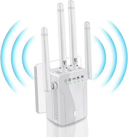 WiFi Extender Signal Booster 2026 Internet Repeater for Home Long Range Covers Up 8470 Sq. Ft. for Apartment Basement