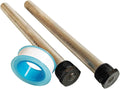 Ozek RV Hot Water Heater Anode Rod for Suburban - 9.25 in, 3/4 NPT, 2 Pack