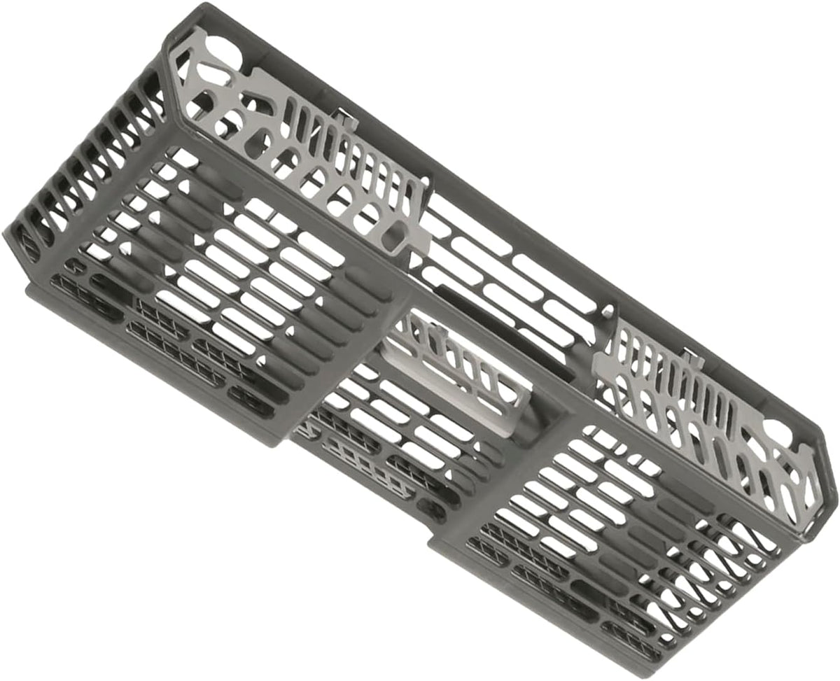 Upgraded Dishwasher Silverware Basket Compatible with GE GDT625PGJ5BB GDT625PGJ5WW GDT625PSJ5SS GDT545PSJ6SS GDF510PGJ6BB GDF510PGJ6WW GDF510PMJ6SA GDF510PSJ6SS GDF520PGJ6BB GDF520PGJ6CC GDF520PMJ6ES