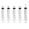 10mL Luer Lock Syringe with Cap - Sterile Individually Wrapped Without Needle - Leak-Proof Accurate Measurement