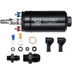 EVIL ENERGY External Inline Fuel Pump 300 LPH High Flow 12V Universal