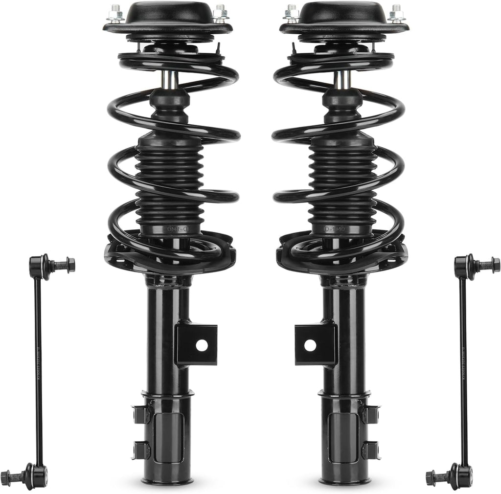 Front Struts & Sway Bar Links for 2011-2016 Hyundai Elantra Only [ Sedan ]