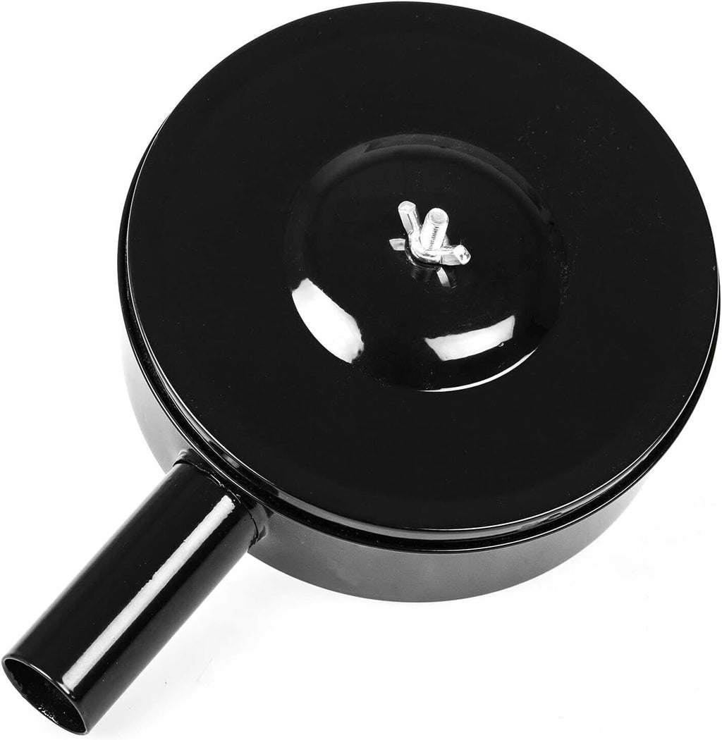 1" NPT Air Compressor Intake Filter Silencer Metal Housing and Element
