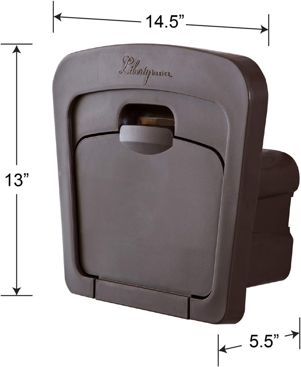 Liberty Basics 501 Garden Hose Hanger w/Storage Compartment
