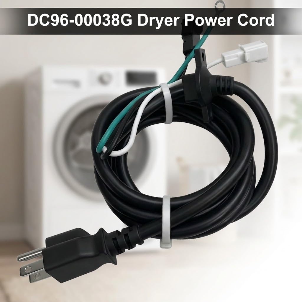 DC96-00038G Dryer Power Cord Compatible with Samssung