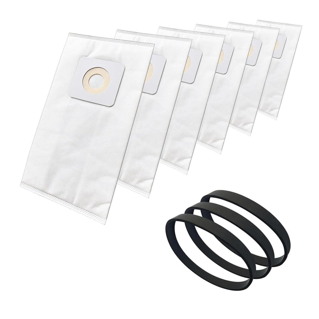 6 Bags + 3 Belts,Compatible with Bissell PowerForce 1739 3522
