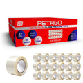 Heavy Duty Packing Tape 18 Rolls, 2.7 Mil Thick Clear Shipping Tape, 1.88 Inch x 60 Yards per Roll, Strong Adhesive