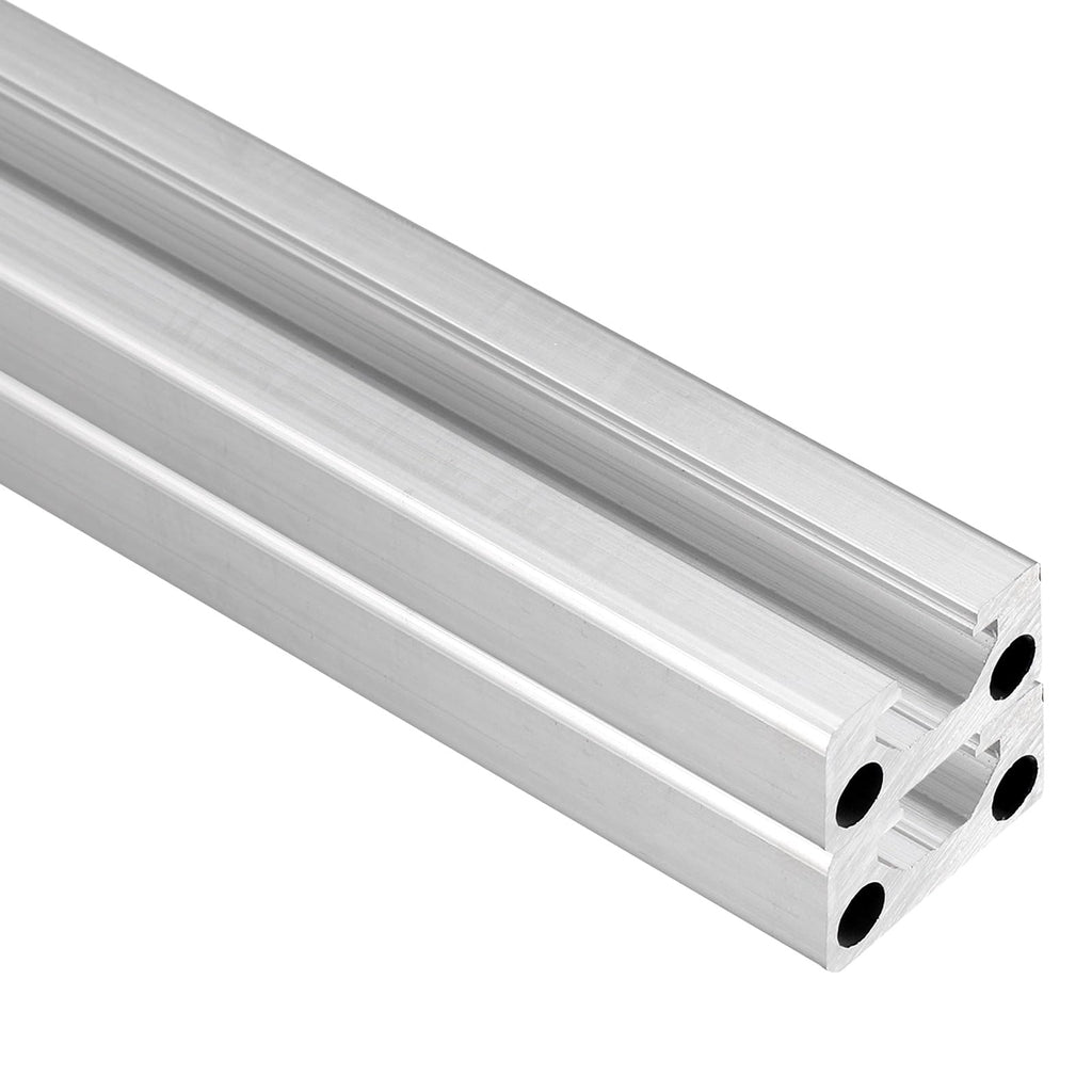 uxcell 2Pcs 250mm 1020 Aluminum Extrusion Profile, Anodized Linear Rail