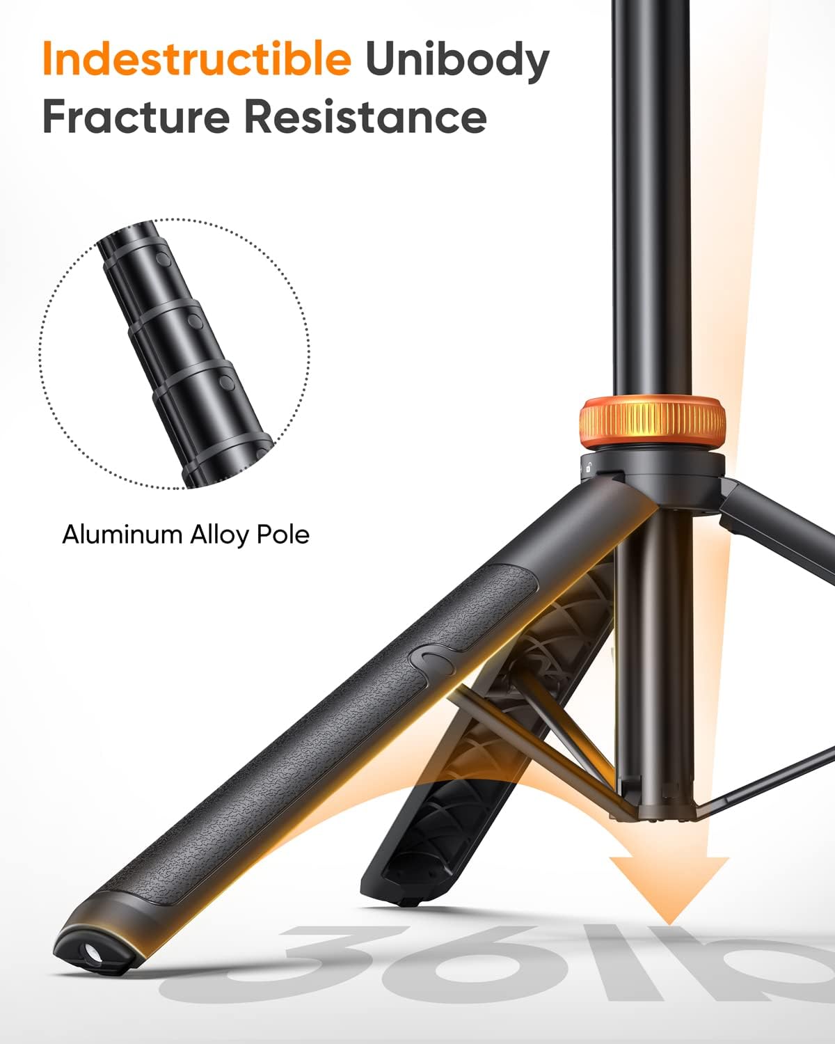 62" Phone Tripod, Tripod for iPhone & Selfie Stick with Remote | Extendable Cell Phone Stand & Ultimate Phone Holder