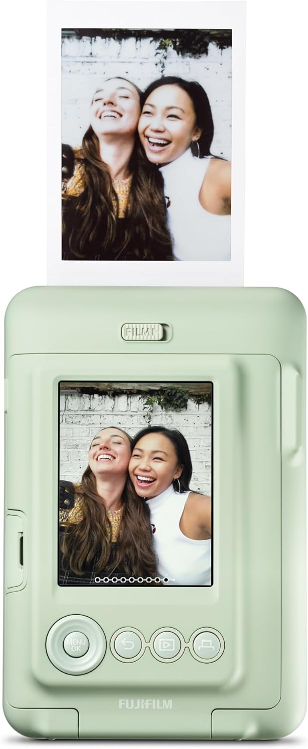 INSTAX Mini LIPLAY Hybrid Instant Camera - Matcha Green