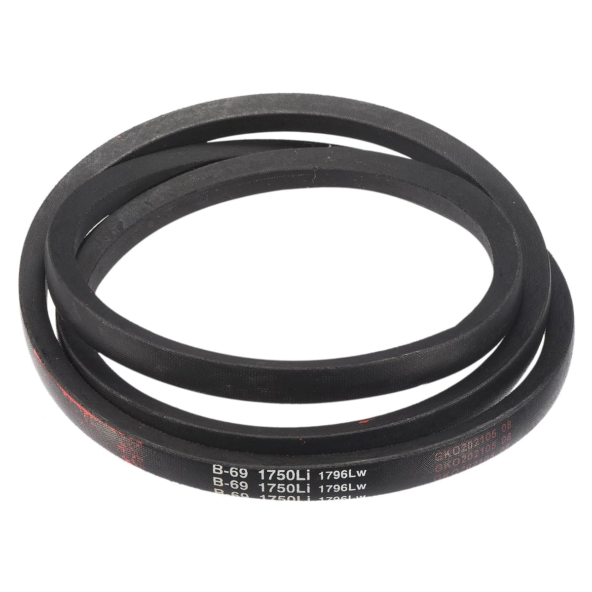uxcell 3 Pack B69 Classic V-Belt, 72" Outside Circumference, Black, Industrial Rubber V-Belt