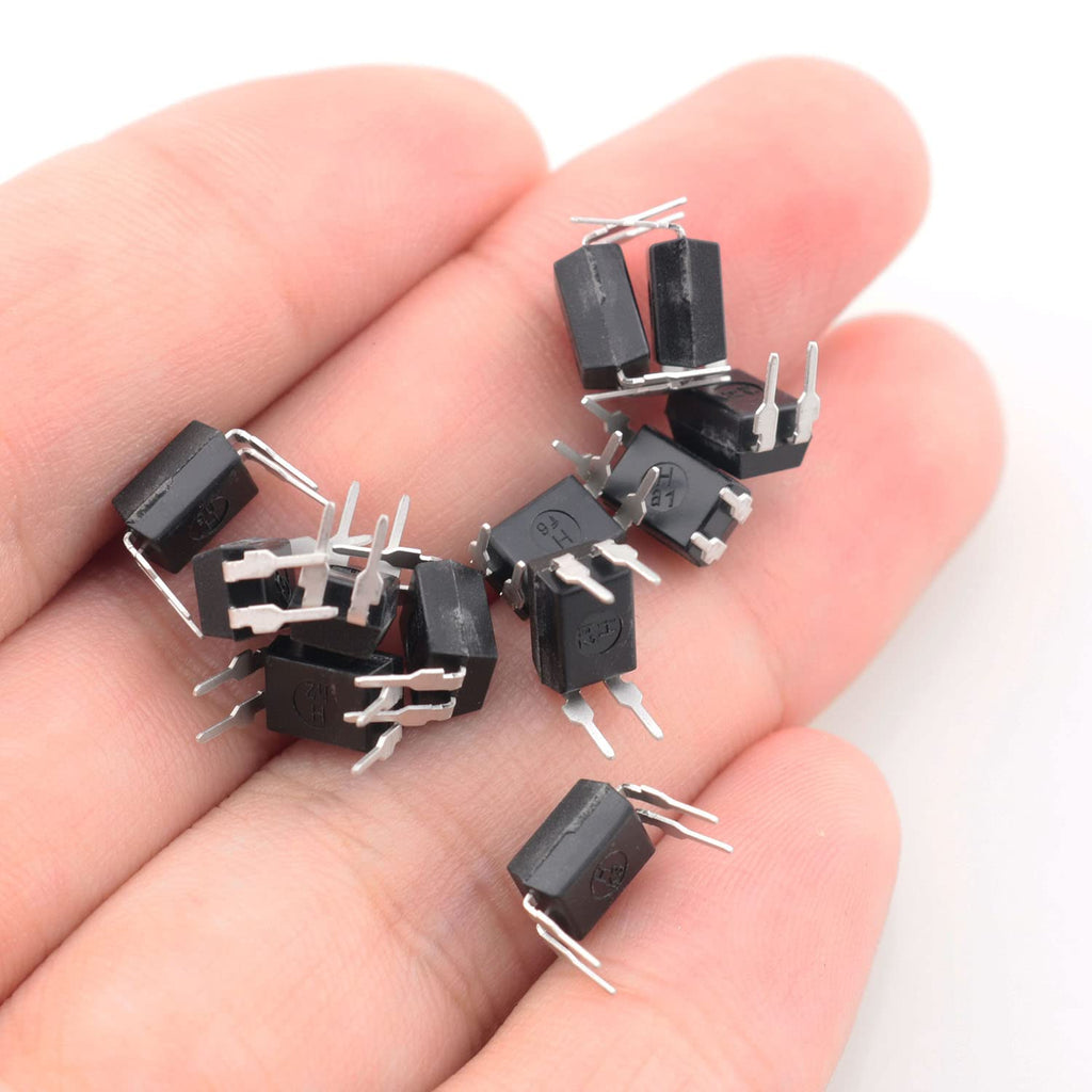 TAODAN 50pcs PC817 Optocoupler DIP 2.54 mm Pitch 4-pin DIP-4 IC Chipset