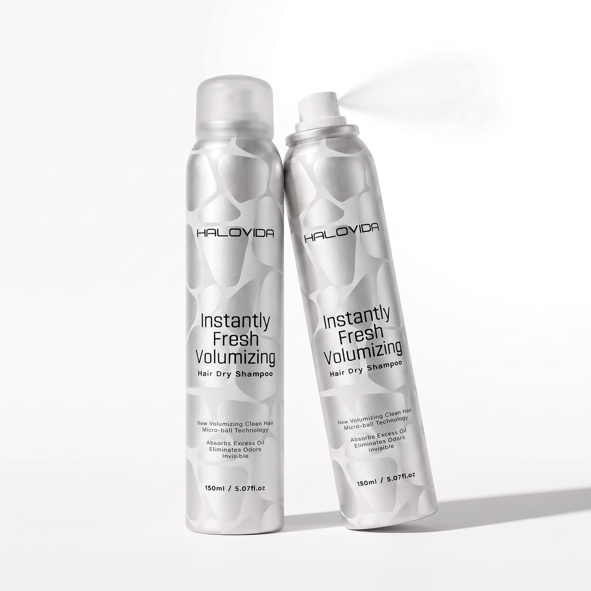 Invisible Dry Shampoo, Instant Oil Control, Volumizing, 2-Pack