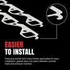 FEL-PRO 1404 Exhaust Manifold Gasket Set