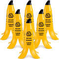Banana Cone Wet Floor Signs (Case of 6) - Caution Safety Signs