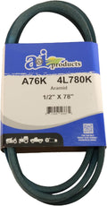 A&I A76K Premium Kevlar V-Belt - 1/2" Top Width, 78" Outside Circumference