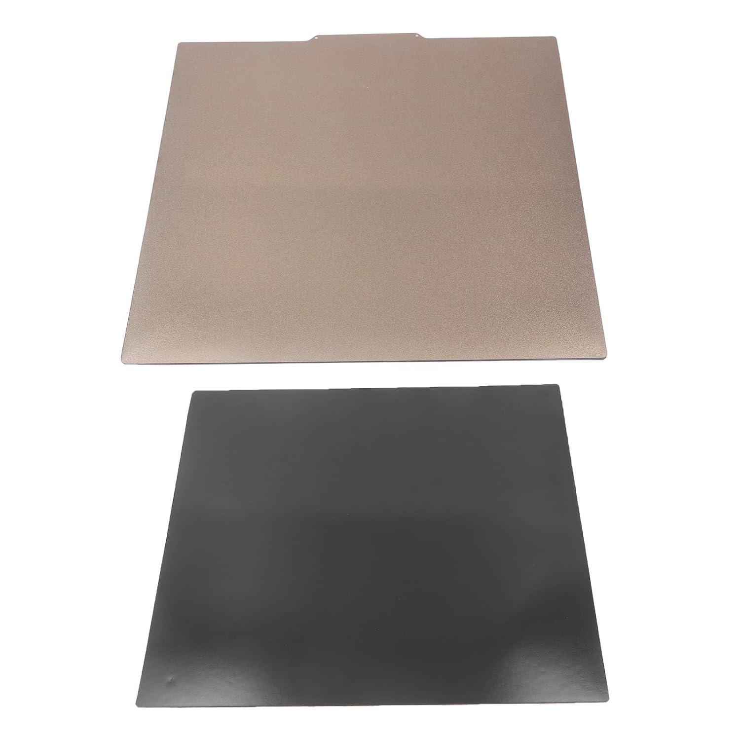 Flexible Spring Steel Build Plate, 450x450 Heat Resistant Adhesive Double Sided Textured PEI Sheet High Strength Pop