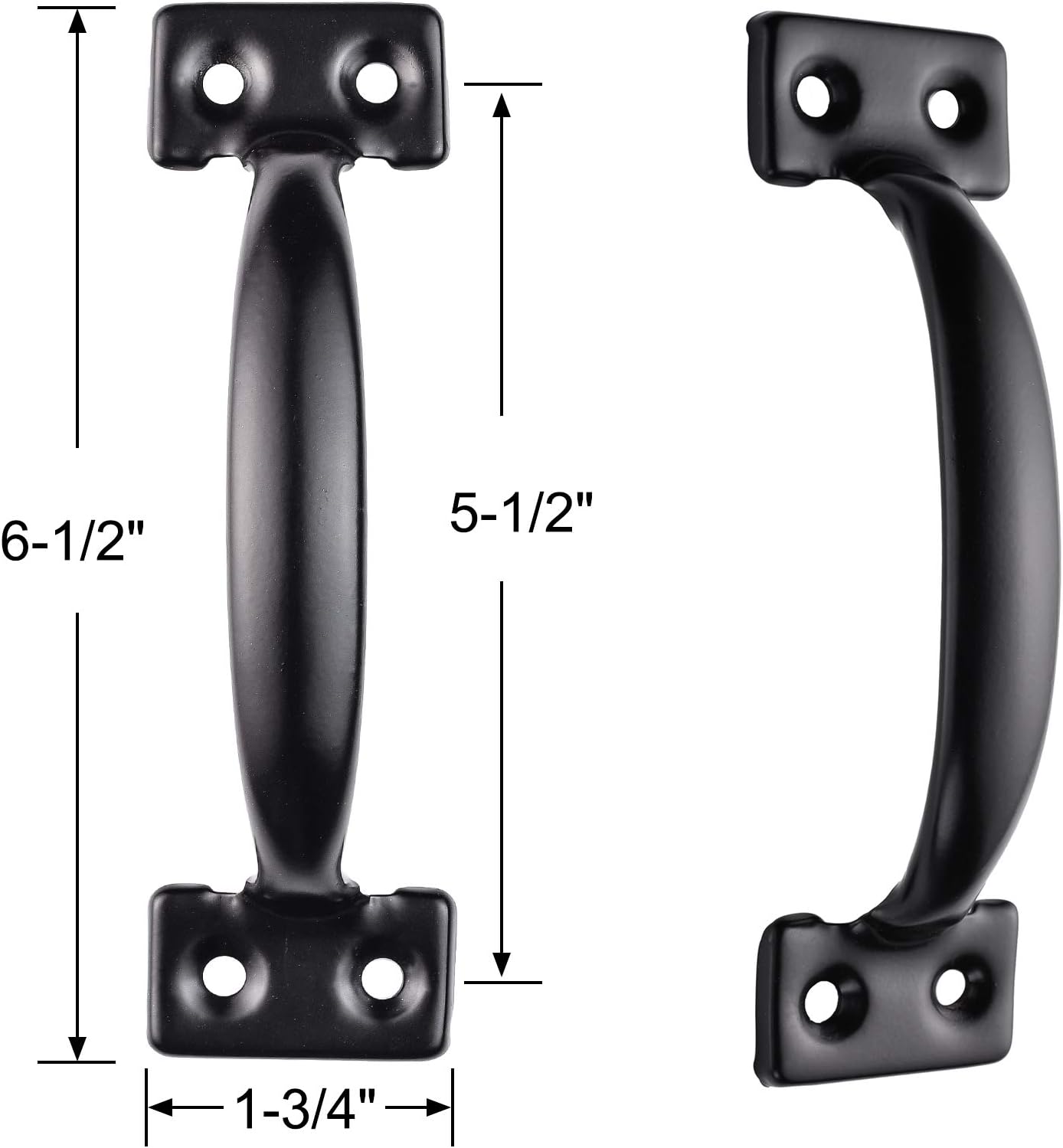 Heavy Duty Gate Hardware Kit,with Self Locking Gate Latch,2 PCS 6inch T-Hinges,1 PC 6.5inch Gate Handle