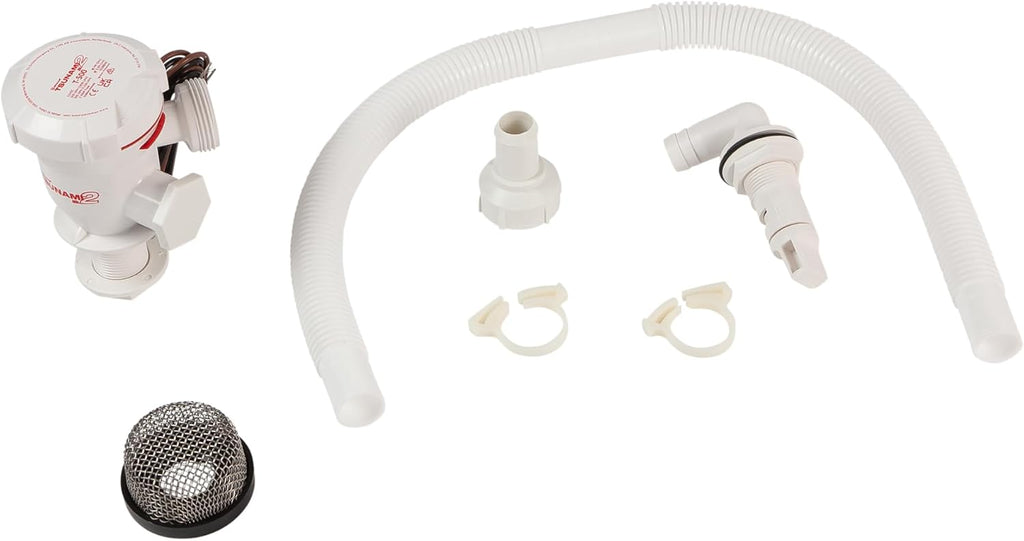 Attwood 5253-4 Tsunami Mk2 500 GPH Livewell Kit