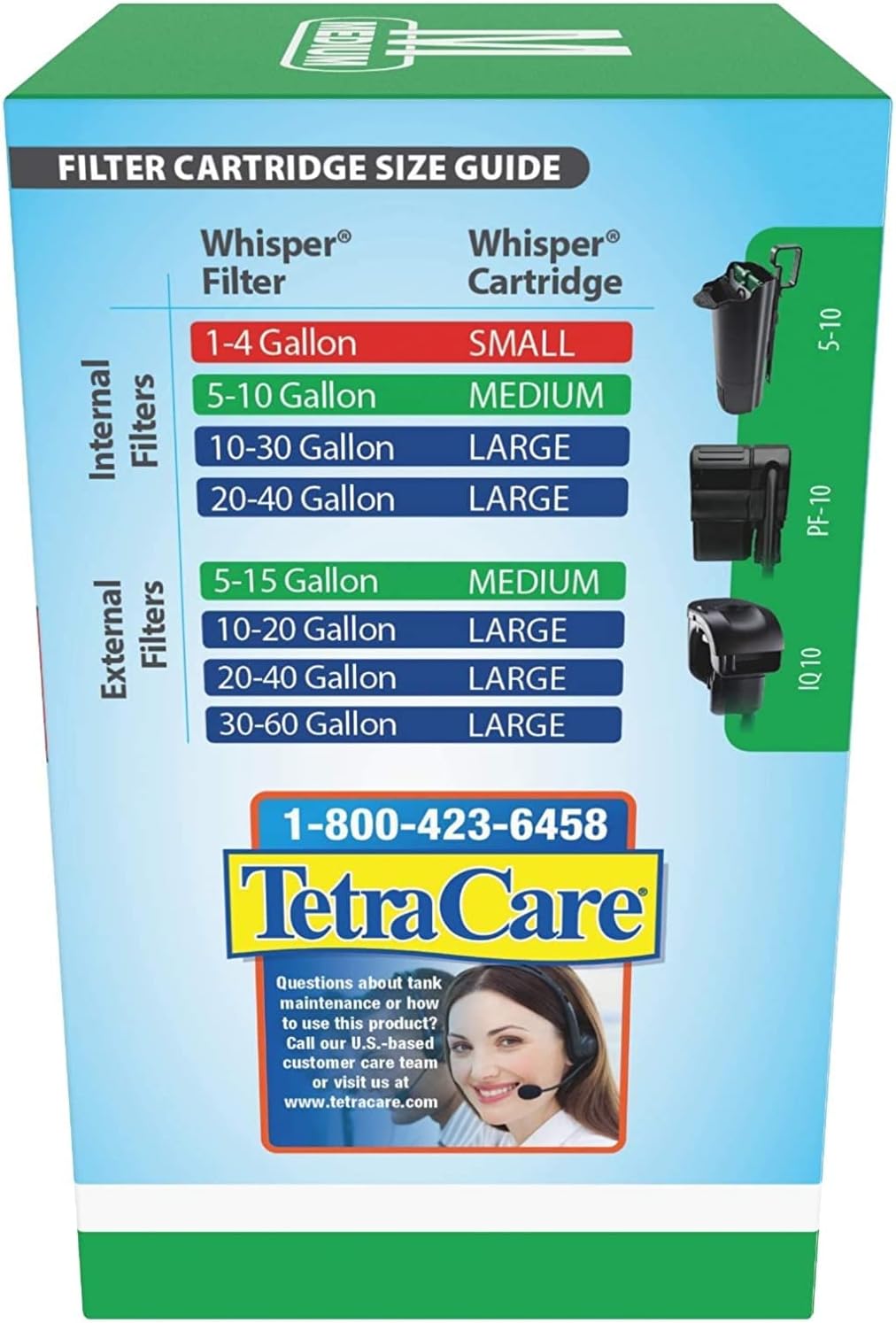 Whisper Bio-Bag Medium Filter Cartridges for Aquariums, 3 Count, Ready to Use, Fits Tetra Whisper Fish Tank Filters