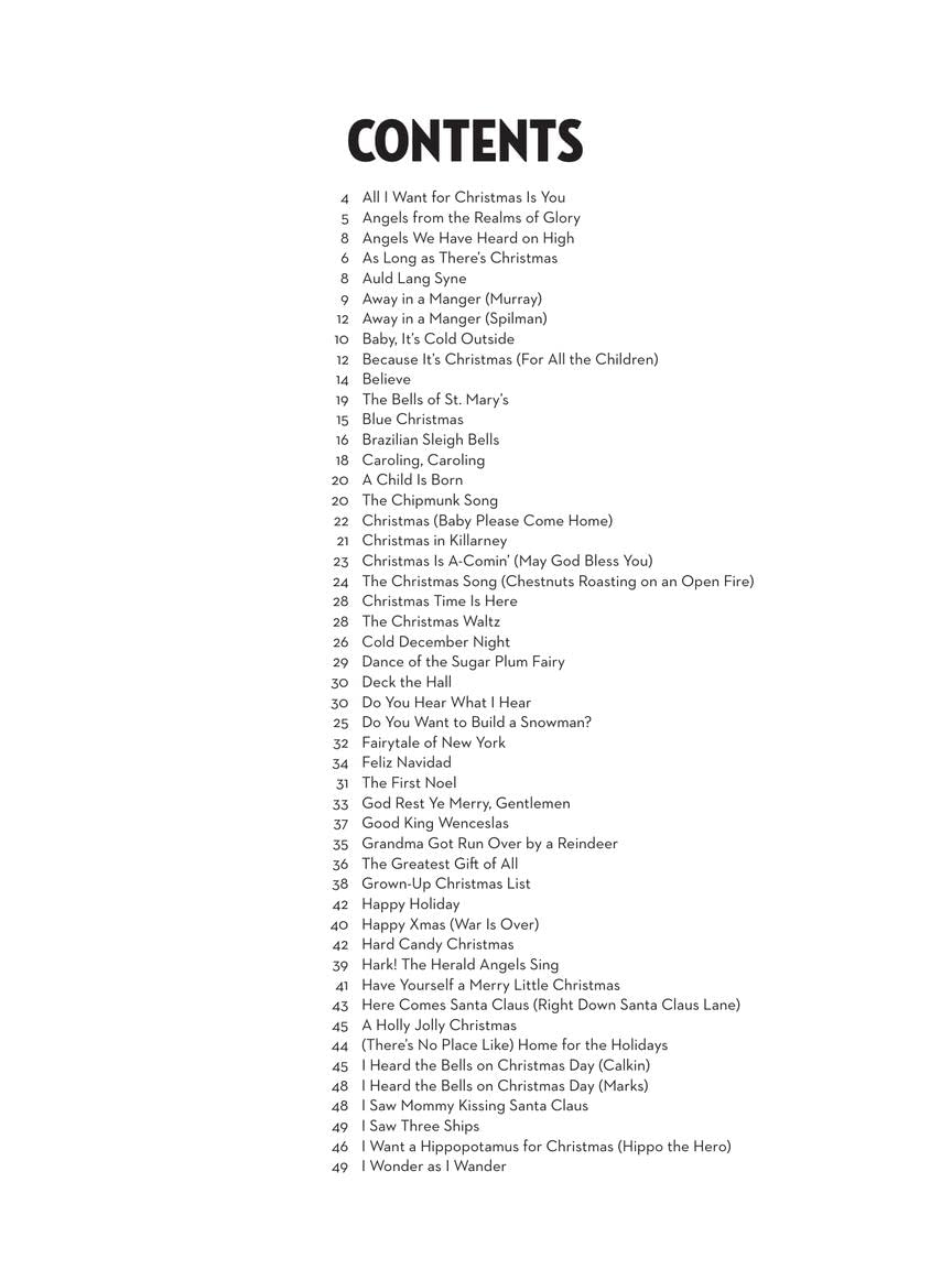 101 Christmas Songs for Alto Sax | Holiday Sheet Music Collection for Beginners and Intermediate Players | Easy