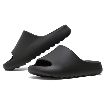 Cloud Slides for Women & Men, EVA Recovery Slides, Thick Sole Shower Shoes