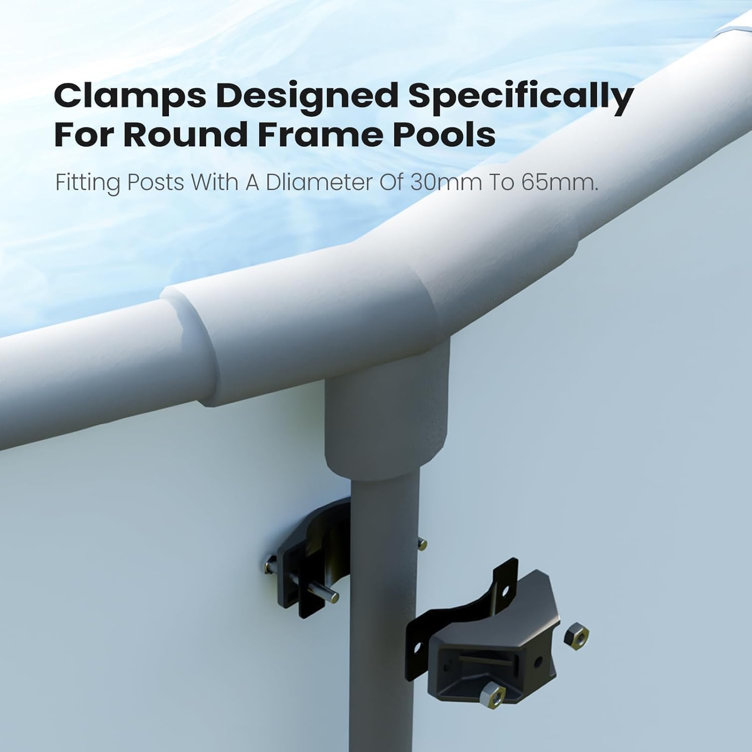 Replacement Basketball Hoop for Pool Basketball System