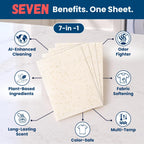 Triple-Action Laundry Detergent Sheets, Lavender Scent