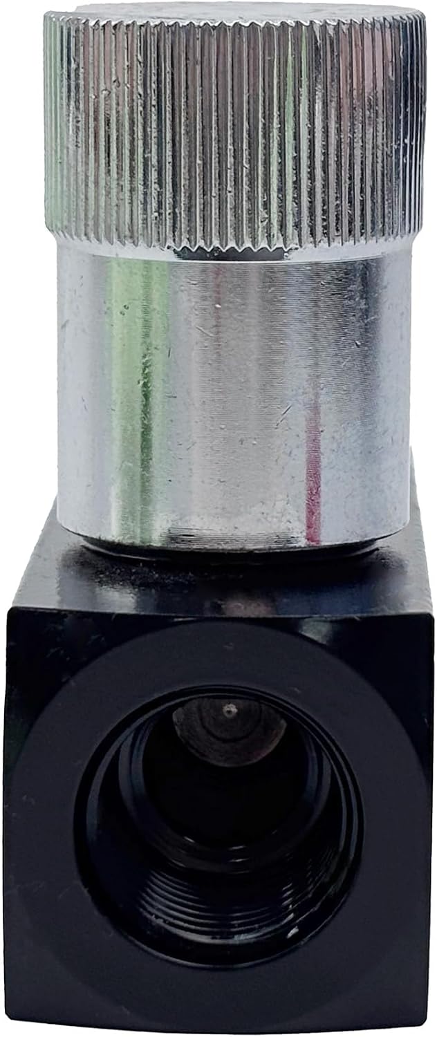 Hydraulic Needle Valve 1/2 Inch NPT Two Way Throttle Check Valve 5800PSI for Hydraulic Oil Gas