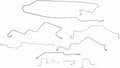 Dorman 919-206 Stainless Steel Brake Line Kit Compatible with Select Dodge Models (OE FIX)
