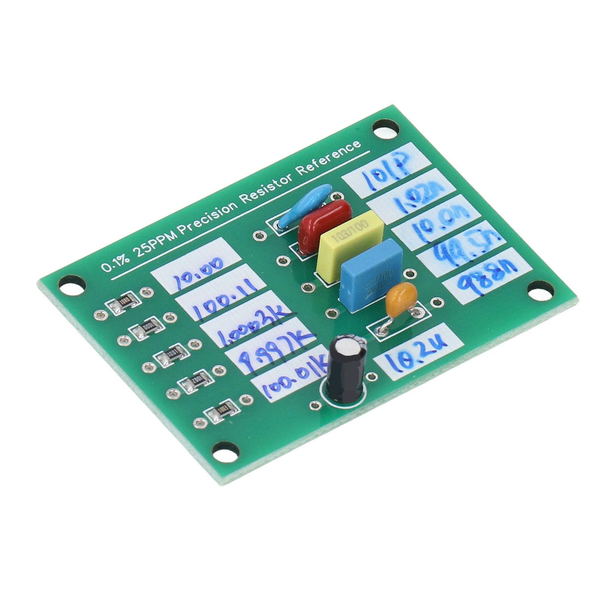 Calibration Reference Plate for Capacitance Testing and Multimeter Accessory with Precision Measurement Tool