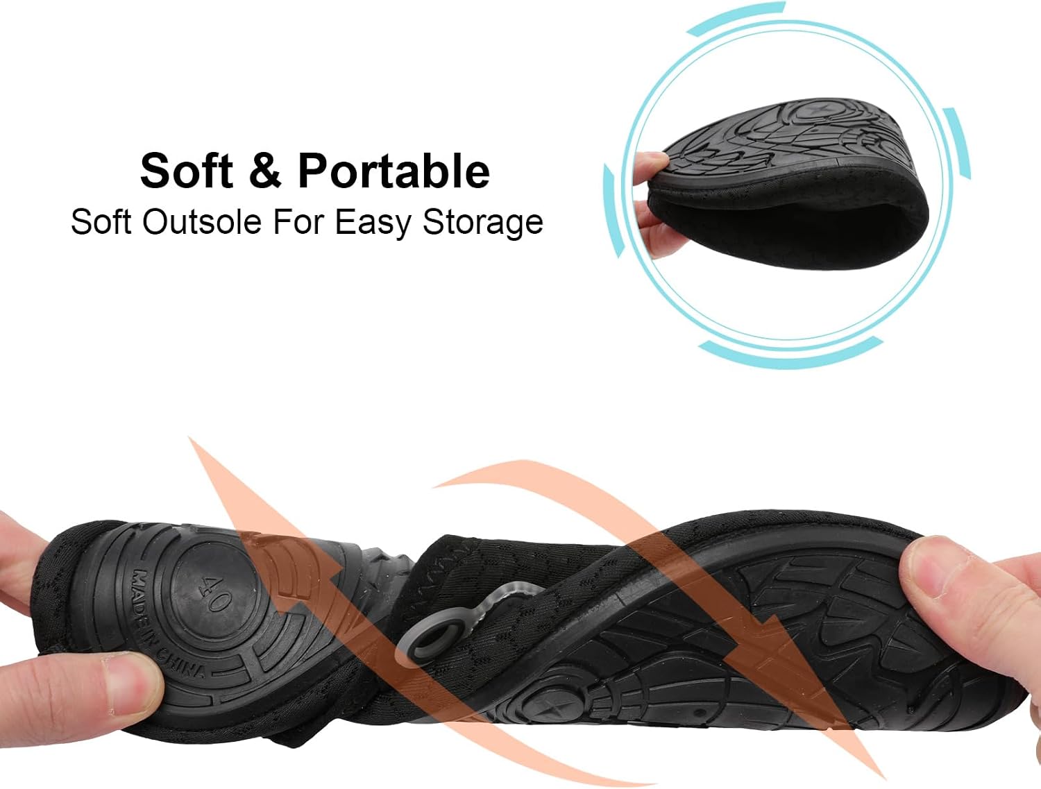 Womens Mens Water Shoes Quick Dry Beach Swim Shoes Barefoot Aqua Socks Outdoor Sand Socks for Pool River Diving