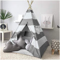 Teepee Tent for Kids Teepee Tent for Boys Indoor Outdoor Play House, Children Teepee Play Tent for Boys,Canvas Tipi