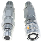 FridayParts #12 JIC Flat Face Hydraulic Quick Connect Coupler